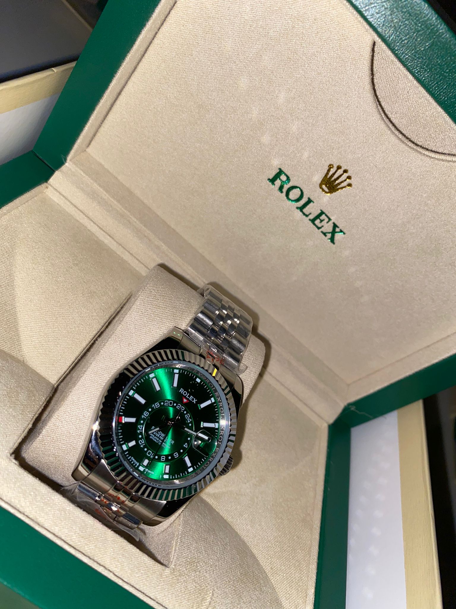 Rolex Skydweller Groen