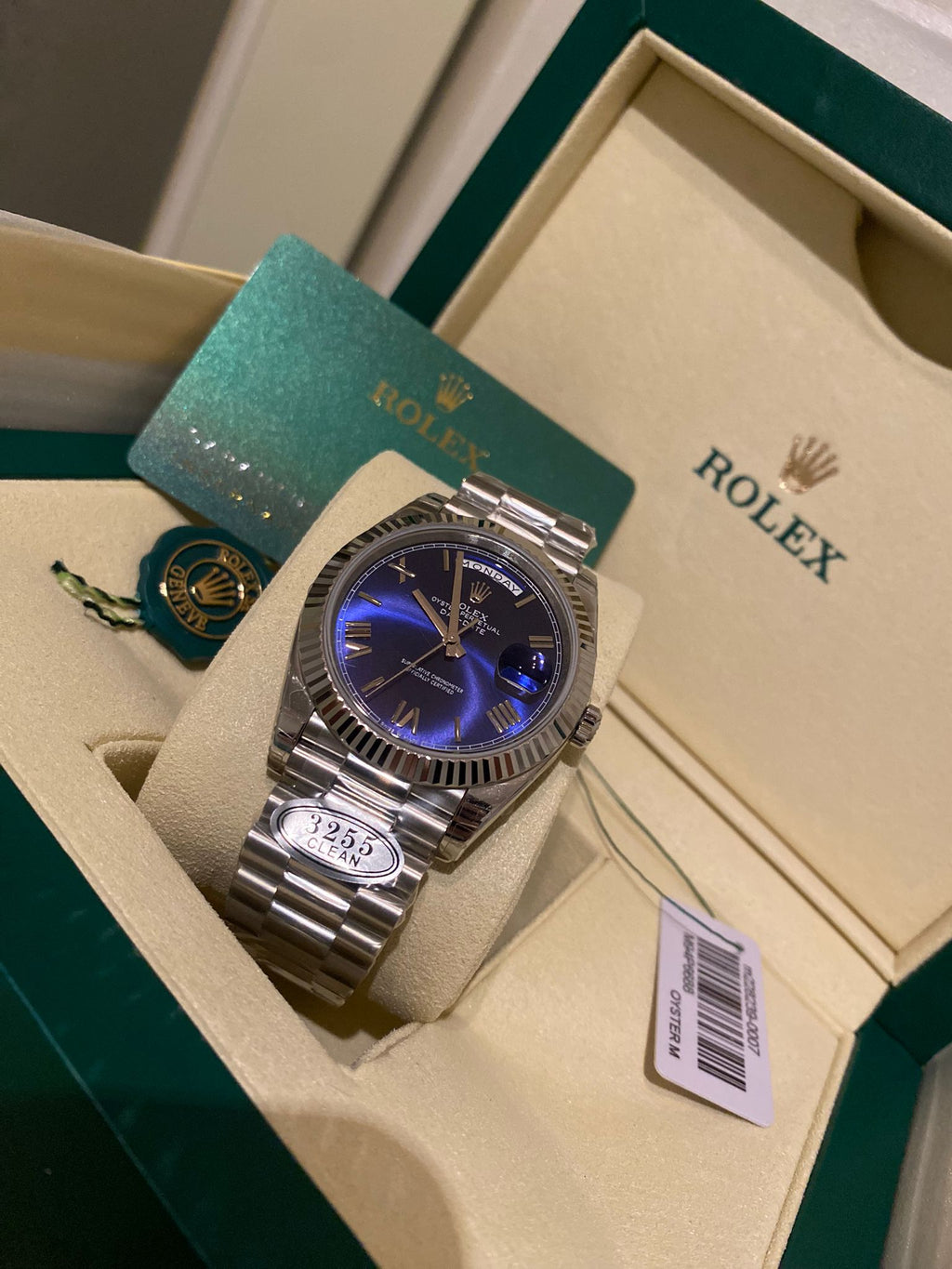 Rolex Daydate Blauw (Super)