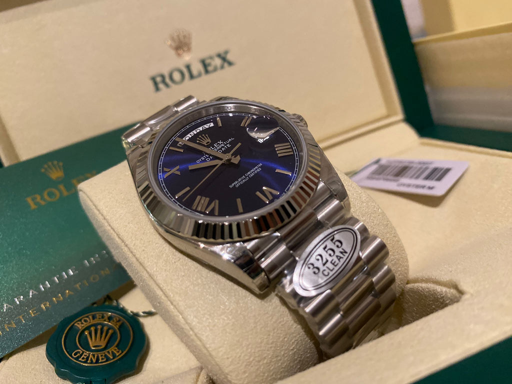 Rolex Daydate Blauw (Super)