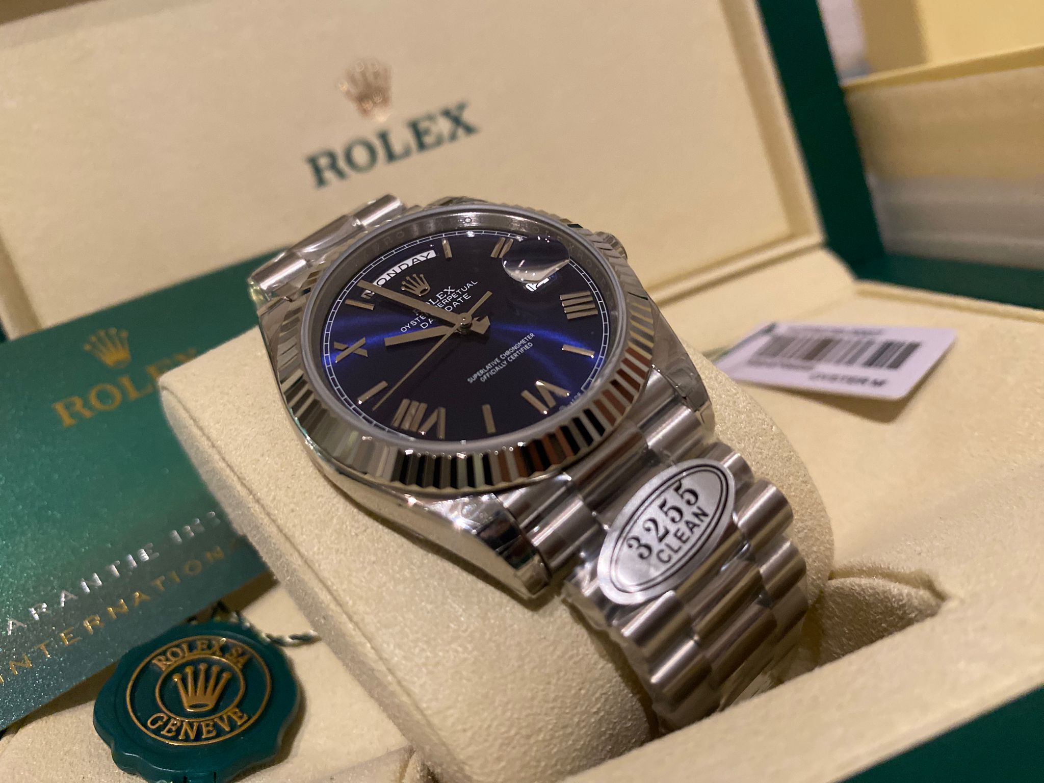 Rolex Daydate Blauw (Super)