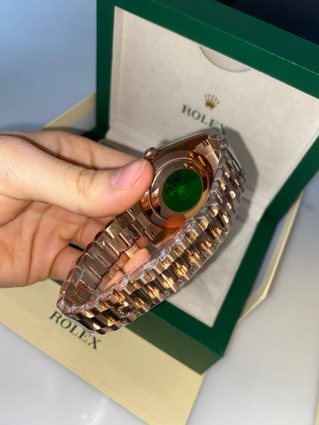 Rolex Daydate Gold Dial