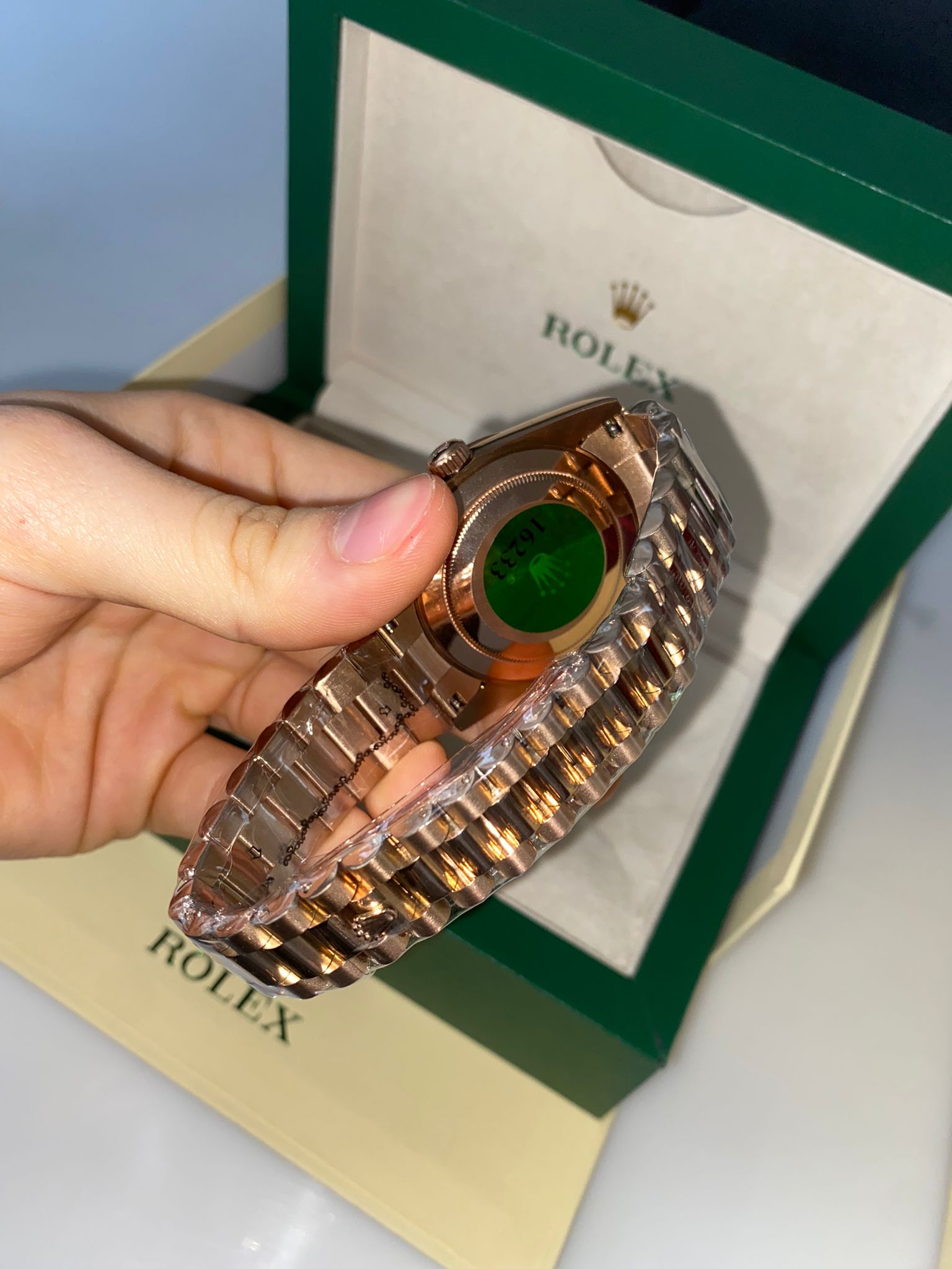 Rolex Daydate Gold Dial