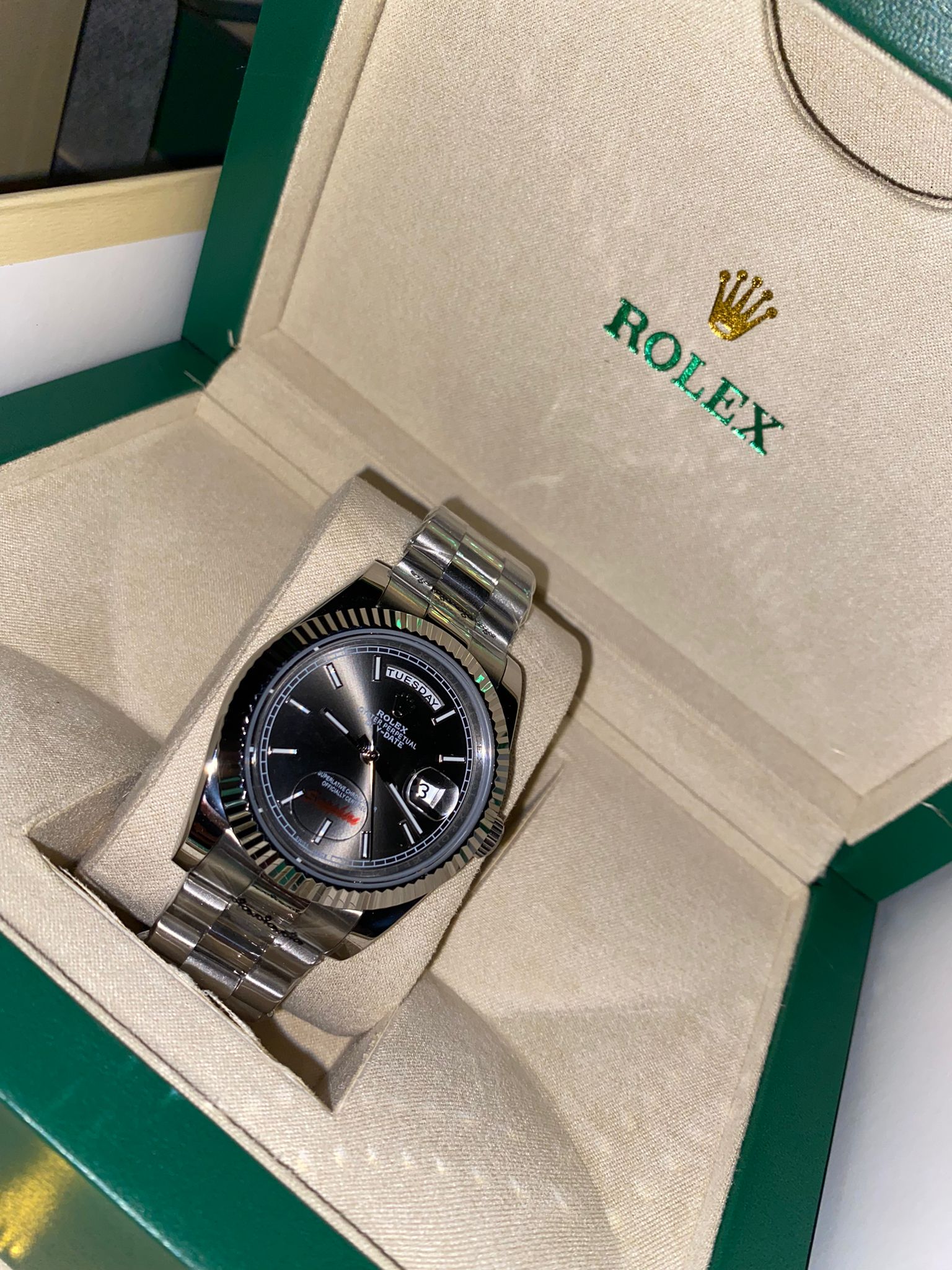 Rolex Daydate Grey