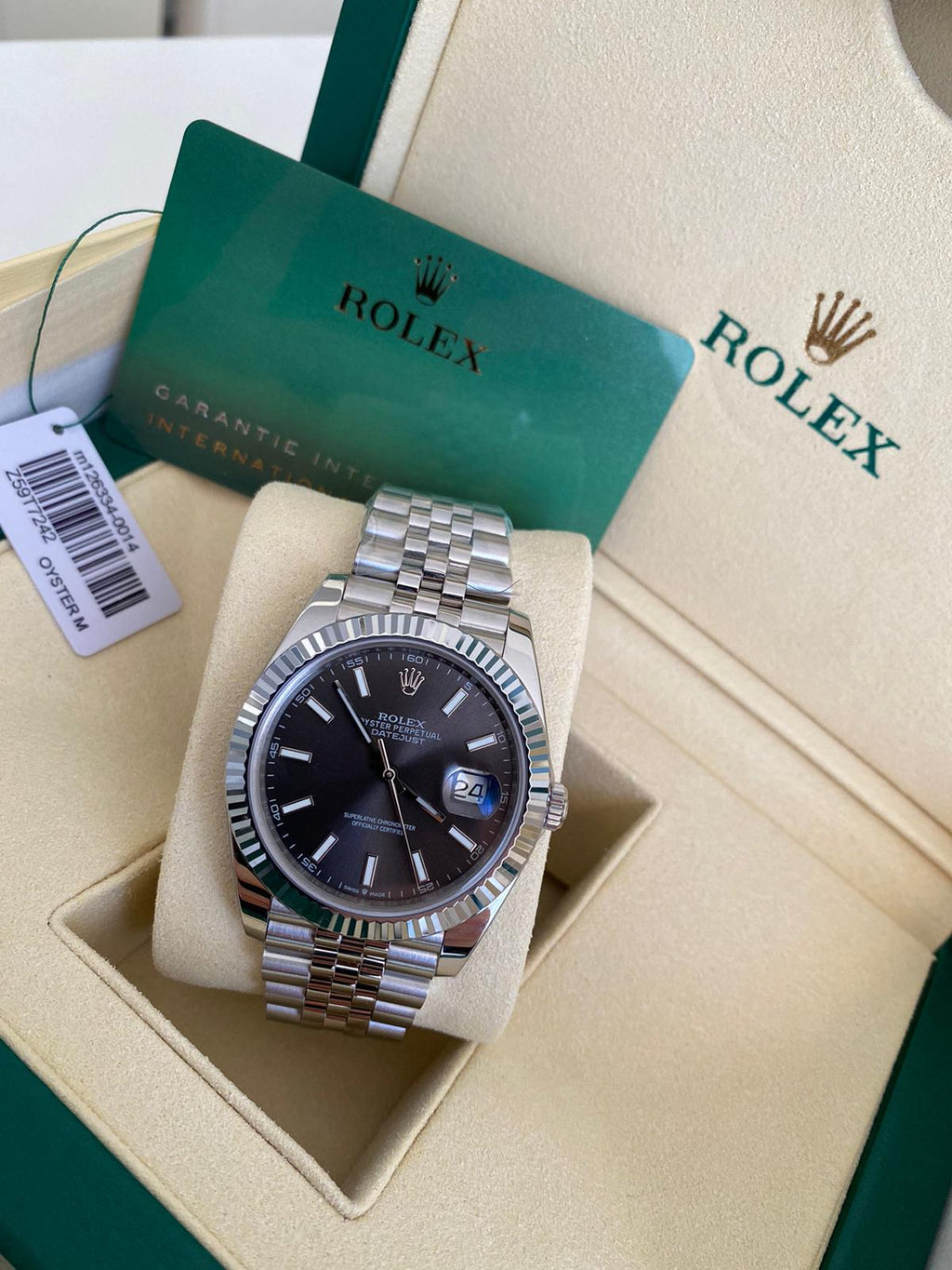 Rolex Datejust Grijs (Super)
